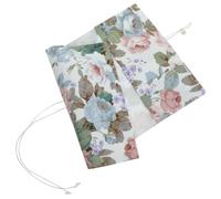 HANABASS Funda Adecuado para Tejido para Libros Escolares Diseño Delicado de Rosa, Protectora y Práctica para Uso en Escuela y Hogar Estudiantes y Cuadernos