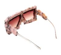 HANABASS Gafas de Sol Ligero y Resistente Deformación Estilo Gato Peludas para Mujer, Accesorio de Gafas de Sol Decoración Verano Adecuado para Fiesta y Eventos