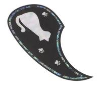 HANABASS Golpeador Acústico para Guitarra Protector de Rayadas Guitarra Diseño Único de Pata de Gato Resistente Rayones para Instrumentos Acústicos y Clásicos