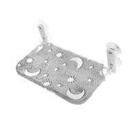 HANABASS Hamaca Plegable para Gato sin Cables con Estructura Metálica Diseño de Estrellas Luminosas Asiento Cómodo para Ventana Cama Interior para Gatos