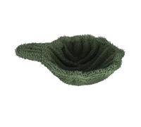 HANABASS Hamacas para Gatos para Interior Plataforma Flotante para Descansar Mascotas Cesta Colgante Gato Colgando Gato Cama Colgante Nido Trepador para Gatos Verde Anillo De Acero