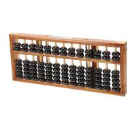 HANABASS Infantil Retro de Madera Bolas Juguete Educativo de Cálculo para Desarrollo Mental y Aritmética para Decoración de Escritorio y Aprendizaje Matemático