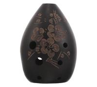 HANABASS Instrumento Musical Ocarina Tradicional de Cerámica, Flauta de 8 Agujeros para Estudiantes, Adecuado para Clases y Presentaciones