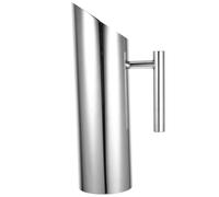 HANABASS Jarra de Jugo de Acero Inoxidable de 1.5l Cuerpo Recto y Asa Cómoda, Adecuado para Bebidas Frías en Restaurantes y Hogar