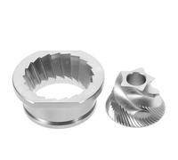 HANABASS Juego de Molinillo Cónico de Acero Inoxidable de 48 Mm para Máquina de Espresso, Repuesto Duradero para Cafetera Automática en Hogares y Pequeñas Oficinas