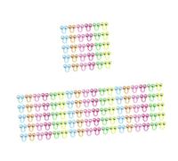 HANABASS Juguetes De Anillo De Actividad Anillo De Globo Ocular Saltón Ojos Marioneta De Dedo Movimiento De Ojos Títere De Dedo El Plastico Color Aleatorio 30 Piezas X 4