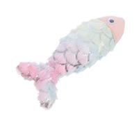 HANABASS Juguetes De Gatos Pez Koi Simulado Juguete De Peluche Interactivo y Cómodo para Rascar y Jugar Gatitos