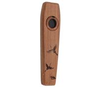 HANABASS Kazoo De Madera Profesional Para Adultos y Principiantes Instrumento Musical De Viento Para Música Folk y Country Fácil De Usar y Crear Melodías