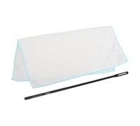 HANABASS Kit de Limpieza para Flauta Varilla Limpiadora con Hisopos y Paño de Pulido y Accesorios para Mantenimiento de Instrumentos de Viento