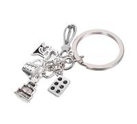 HANABASS Llavero Creativo Forma de Batidor para Hornear Colgante Ligero y Compacto para Llaves y Mochilas Regalo Original para Amantes Pastelería y Chefs Aficionados