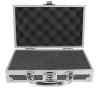 HANABASS Maletín de Aluminio Portátil para Herramientas y Medicamentos Caja de Almacenamiento Resistente con Compartimentos Organizador Multifunción para Hogar Taller y Viaje Diseño con