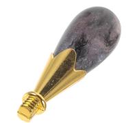 HANABASS Mango de Sello de Resina Gris Oscuro Asa para Sello de Cera Retro Accesorio para Scrapbooking Reemplazo Práctico para Bodas y Manualidades