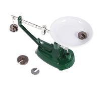 HANABASS Mini Escala diminutos Modelos de balanza diminuta balanza de Apoyo balanza pequeña balanza Decorativa decoración balanza de Hierro Retro Modelos a Escala Retro Planchar Verde