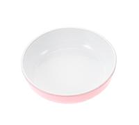 HANABASS Modelo De Vajilla De Cocina Decoración Mini Bandeja para Casa De Muñecas Equipo Bochas Cocinando Mini Casa De Muñecas Lámina Accesorios Miniaturas Escena Comida Metal Rosa
