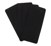 HANABASS Moldeador de Base para Bolso de Fieltro Negro, Acolchado Inferior Reforzado de Doble Capa, Tamaño Grande, Set de 5 Piezas, Inserto Organizador Adecuado para Bolsos de Mano y