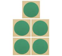 HANABASS Pegatinas reflectantes para manómetros de presión de aire, verdes, 5 hojas, película reflectante, lectura fácil, etiquetas de identificación, para seguridad de equipos