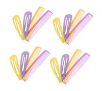 HANABASS Peine Grande con Clip Flexible para Cabello Largo y Mojado, Plástico Púrpura con Dientes Anchos y Bordes Redondeados, Adecuado para Usuarios Sensibles y Peinados en Escenario