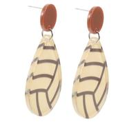 HANABASS Pendientes Deportivos De Bola Para Mujer Pendientes Colgantes De Acrílico De Bolas Para Fiesta y Diario Para Niña