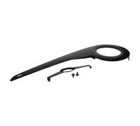 HANABASS Protector de Cadena para Ciclismo, Cubre Cadenas Bicicleta de plástico Negro para Plato de 38-40 Dientes, reducción de Ruido, instalación rápida, para Ciclismo en Exteriores