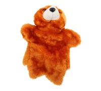 HANABASS Puppy Bear Puppet Muñeco de Peluche Educativo para Juguete de Animales Realista para Desarrollo Social y Comunicación Emocional