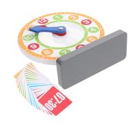 HANABASS Reloj Didáctico de Madera para Pequeño Resistente y Seguro Juguete Educativo para Aprender Horas y Números para Enseñanza Temprana Casa o Jardín Montessori