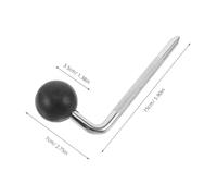 HANABASS Rod Ball Drum Regulator Bracket Multi Angle Mounting Holder Accessory For Versatile Drum Setup And Playing Ergonomics