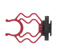 HANABASS Soporte de Micrófono Ajustable con Clip para Escritorio, Abrazadera de 17-20mm Compatible con Boya-mm1, Soporte Direccional Portátil para Entrevistas y Grabación de Audio