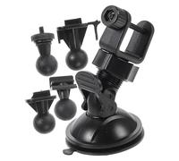 HANABASS Soporte de Ventosa para Cámara de Salpicadero de Coche Kit de 5 Piezas Adaptadores Múltiples Compatible Dvr y Dash Cam Montaje Flexible para Grabación en Vehículos