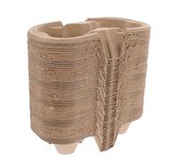 HANABASS Soporte para Bebidas para Llevar 2 Tazas, Bandeja Portavasos de Pulpa de Papel 50 Unidades, Portavasos para Café, Té Leche y Bebidas Frías, Uso y Exteriores