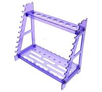 HANABASS Soporte para Pipetas de Laboratorio Púrpura de Ps Ángulos Óptimos y Cambio Rápido para Almacenamiento y Experimentos Científicos
