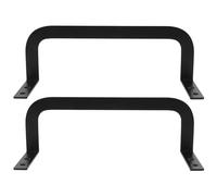 HANABASS Soportes para Colchón de Acero Laminado en Frío Negro, 2 Piezas Barras Estabilizadoras Resistentes a Roturas para Evitar Deslizamiento del Colchón