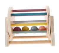 HANABASS Tambor de Juguete Textil Montessori para Niños Juguete Cognitivo Tamaño Pequeño Portátil para Desarrollo Sensorial y Coordinación 1