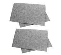 HANABASS Tapete de Fieltro y Mantener Limpia la Mesa para Caligrafía 2 Piezas para Superficie Lisa y Diseño Simple, Accesorio Adecuado para Práctica de Escritura