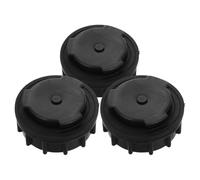 HANABASS Tapones de Drenaje para Cubo de Basura Exterior, 3 Unidades, Diseño a Prueba de Fugas, Material Plástico Resistente para Almacenamiento de Residuos al Aire Libre