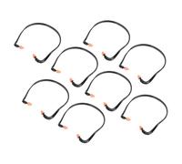 HANABASS Tapones Oídos de Silicona Banda Antiruido, 8 Unidades Reutilizables, Livianos y Lavables, Reducción de Ruido para Dormir, Trabajo y Natación, Cómodos para Adultos y Jóvenes