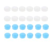 HANABASS Tapones Oídos de Silicona Reutilizables 24 Piezas 12 12 Azules Suaves y Moldeables Cancelación de Ruido para Dormir Estudio y Trabajo Ligeros E Impermeables