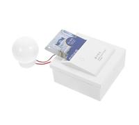 HANABASS Tarjeta de Tablero Ocupado Educativo de Bricolaje con LED Juguete Montessori para Desarrollo Cognitivo y Social