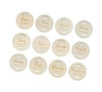 HANABASS Tarjetas Mensuales de Tarjetas para Recién Nacidos para Shower Primer Año y Autoadhesivo