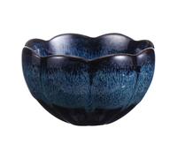 HANABASS Taza de Té de Cerámica Azul Estilo Japonés Hecha a Mano, Resistente y Creativa, Adecuado para Uso Prolongado Regalar en Reuniones