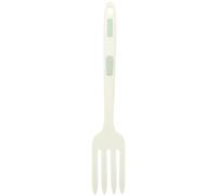 HANABASS Tenedor de Silicona y Servir Pasta para Mezclar Ensalada Agarre Cómodo y Seguro, Utensilio Flexible y Lavable para Cocina Diaria