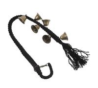 HANABASS Timbre para Perros Colgante con Campana de Metal en Color Cobre Antiguo, Cuerda Resistente para Entrenamiento de Mascotas en Casa o Apartamento, Accesorio Adecuado para Educar