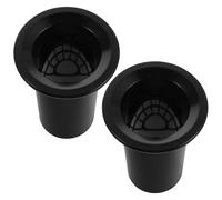 HANABASS Tubo de Puerto para Subwoofer de 85×150 MM 2 Piezas Tubo de Aire de Graves en Plástico Puerto Bass Reflex para Altavoces Mejora Graves Profundos para Eventos y Presentaciones