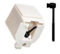 Hanabitx 1 x aguja de repuesto ATN3600L para tocadiscos de vinilo para tocadiscos AT-LP60 tocadiscos fonógrafo Platenspeler Tocadiscos