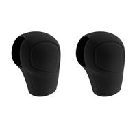 Hanabitx Funda para pomo de palanca de cambios de coche, protección antideslizante para pomo de cambio automático, repuesto universal para interior de vehículo (negro)