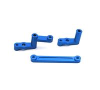 Hanabitx Juego de manivela de dirección de metal para HBX 16889 16889A 16890 SG1601 SG1602 1/16 RC accesorios de piezas de actualización de coche, 1