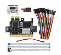 Hanabitx Tarjeta de diagnóstico TL631 PRO+Tarjeta de expansión Tarjeta de Diagnóstico Placa Base PCI-E Multifunción Analizador Diagnóstico para Laptop