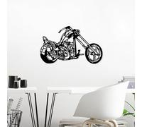 Hanah Home Accesorio de pared de metal decorativo negro elegante, 44 x 70 cm, 100% metal, 1,5 mm de grosor, peso ligero (1,715 kg), perfecto para la decoración moderna del hogar
