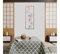 Hanah Home Accesorios metálicos Decorativos Pintados a Mano, 32 x 5 x 90 cm, 100% Metal (0,8 mm), variaciones de Color únicas para una decoración Elegante del hogar