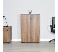 Hanah Home Bookshelf, Oslo Walnut, Talla única