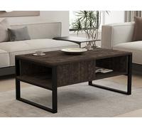 Hanah Home Devon Orta-Anthracite, Melamina, Antracita, Talla única